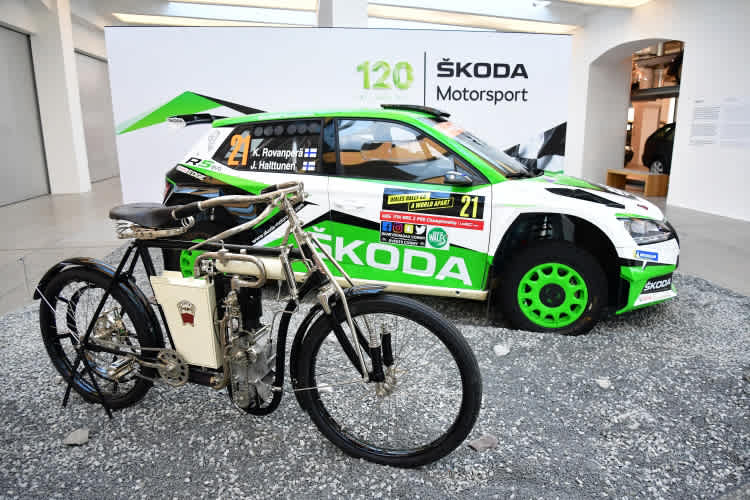 Im Skoda-Museum gibt es viel zu sehen