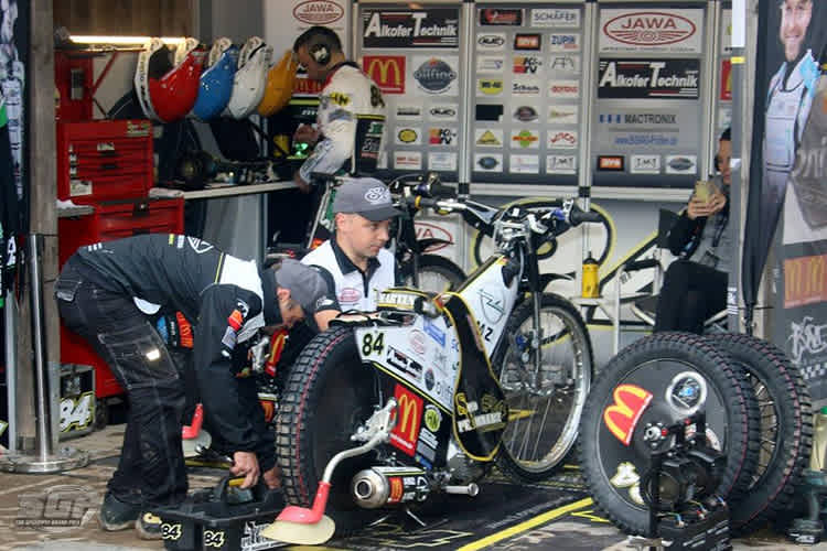 Blick auf die Box von Martin Smolinski