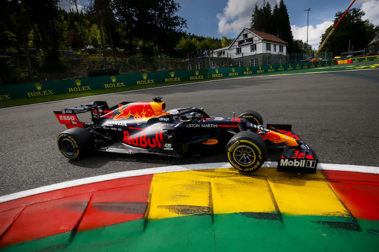 Max Verstappen 2020 in Spa-Francorchamps
