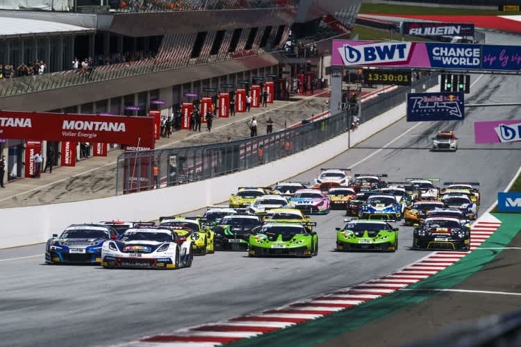 Immer beeindruckend: Der Start zum ADAC GT Masters