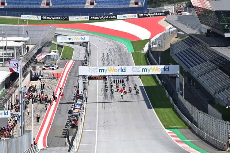 Beim Steiermark-GP wird jede Session live übertragen