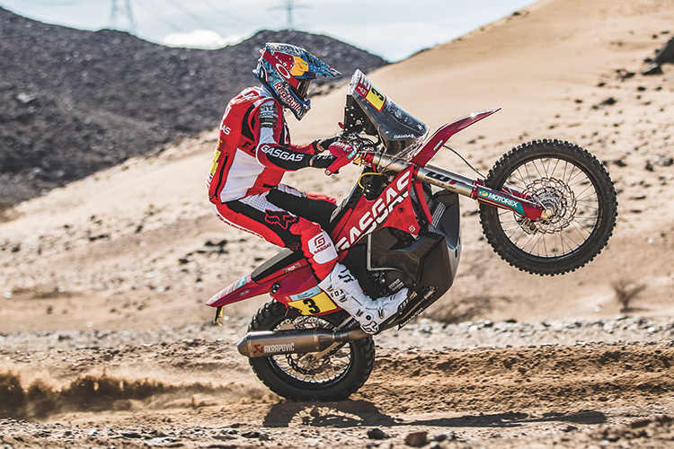 Sam Sunderland musste neue Linien suchen