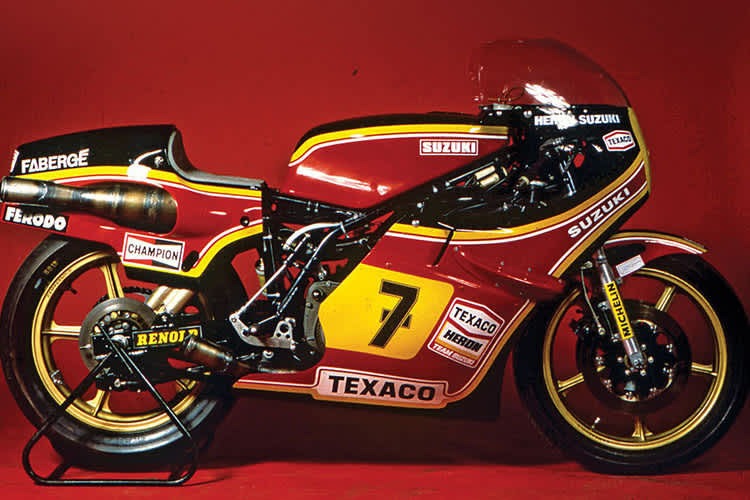 Die Heron Suzuki-500 von Barry Sheene