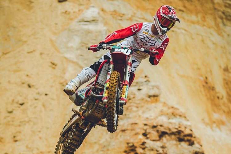 Jeremy Sydow darf ab sofort wieder auf seinem Bike trainieren