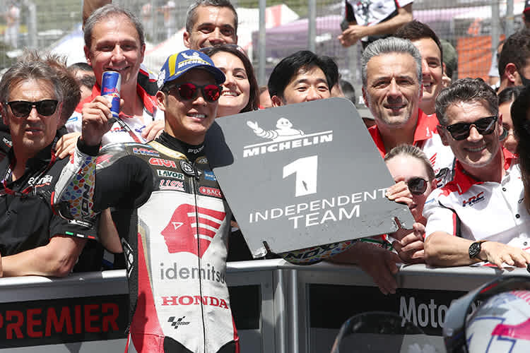 Takaaki Nakagami hielt dem Druck nicht stand