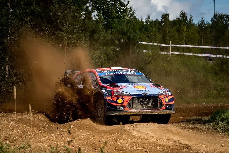  Ott Tänak bei seinem Heimsieg in Estland 