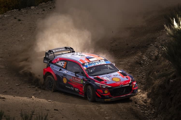 Ott Tanak baute Portugal-Führung aus