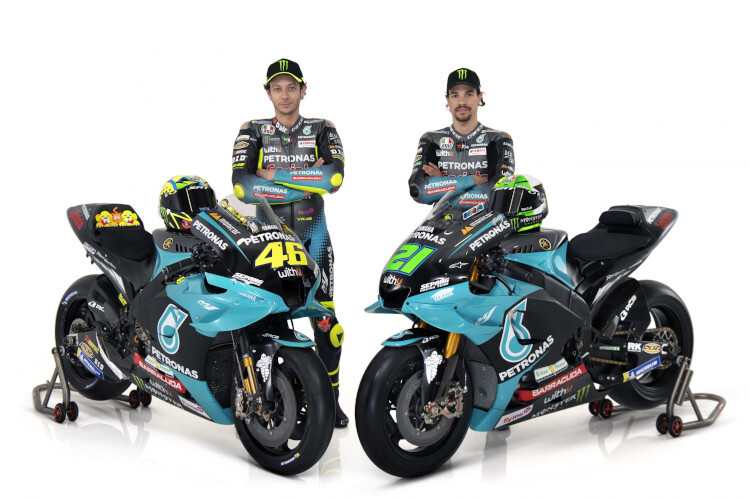 Die ersten offiziellen Bilder von Rossi und Morbidelli als Petronas-Teamkollegen
