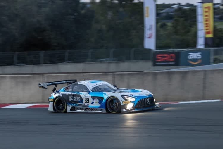 Gewinnt die 9h Kyalami: Der Mercedes-AMG GT3 vom Mercedes-AMG Team AKKA ASP