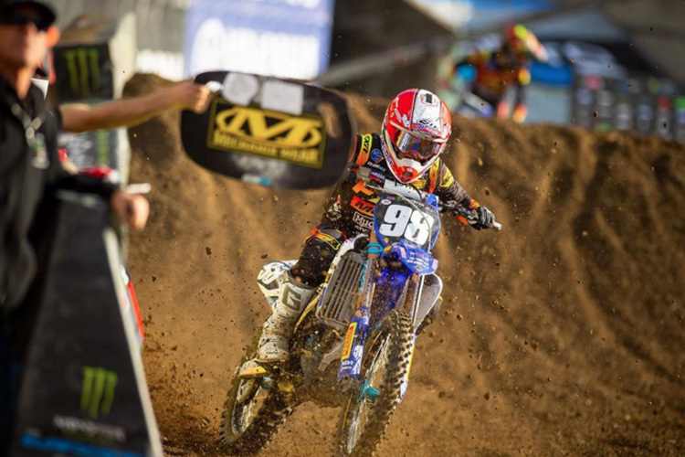 Dominique Thury stürzte im Finale von Oakland und musste aufgeben