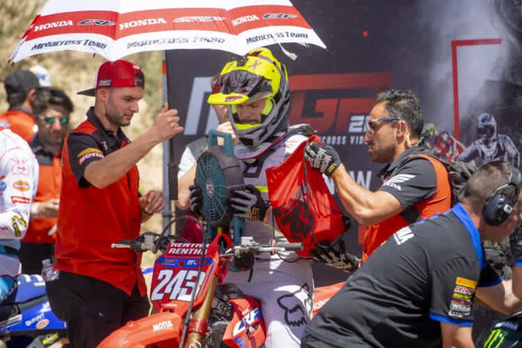 Tim Gajser am vergangenen Sonntag in Maggiora