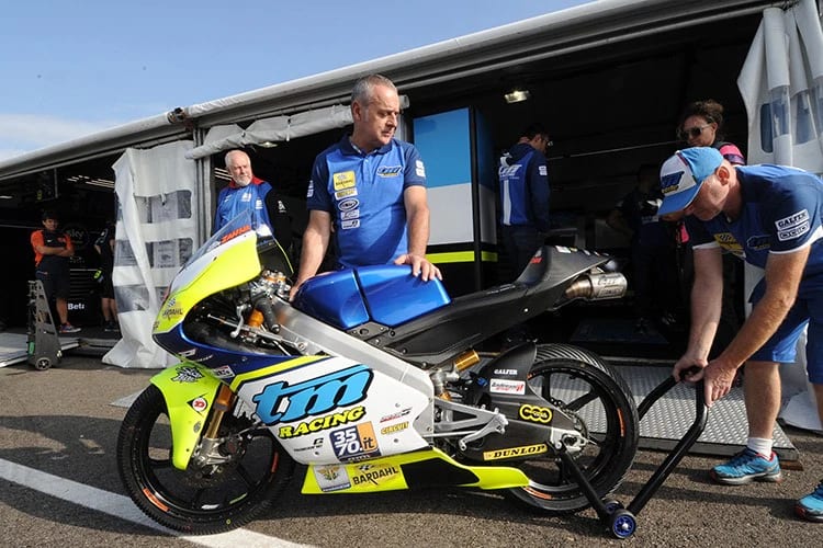 2018 war im GP-Paddock erstmals eine TM dabei