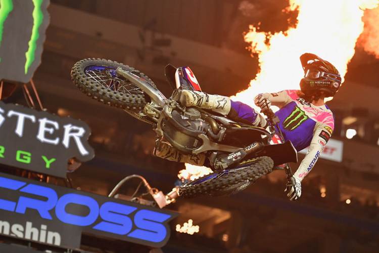 Eli Tomac feierte in Detroit seinen 5. Sieg in 10 Rennen