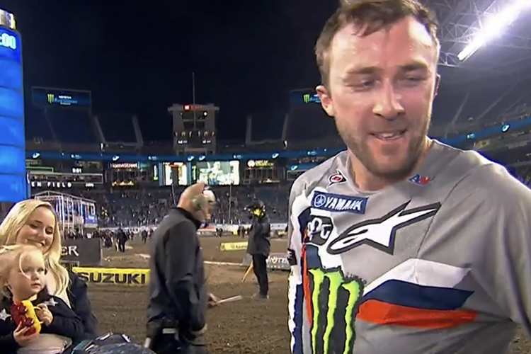 Eli Tomac gewann auch in Seattle