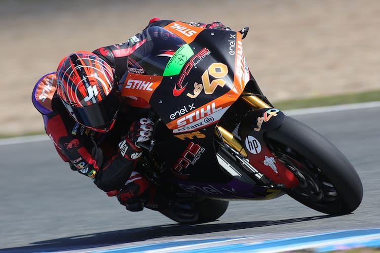 Jordi Torres und seine Honda