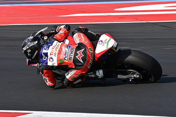 Lukas Tulovic auf der Tech3-Energica