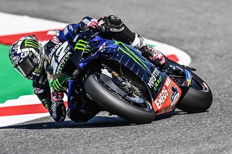 Maverick Viñales heute im FP1 von Mugello: Bestzeit