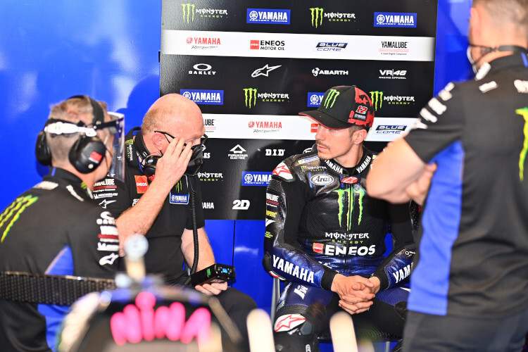 Silvano nahm in Montmeló erstmals neben Maverick Viñales Platz