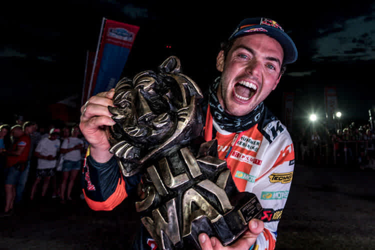 Sieger in der Mongolei: Matthias Walkner 