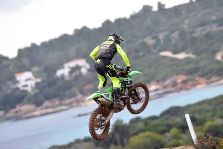 Ben Watson auf der Kawasaki