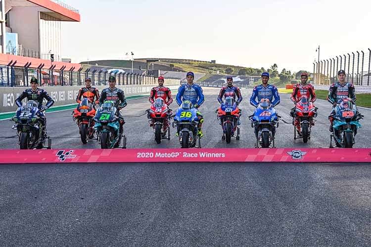 Die neun Sieger von 2020 in Portimão