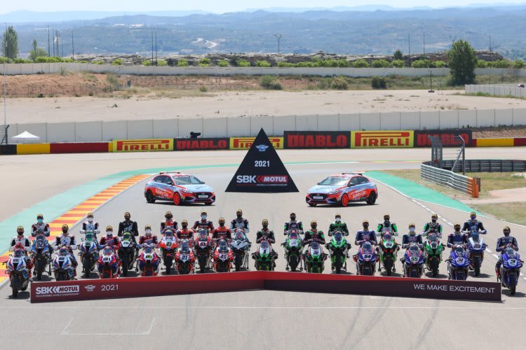 Das Line-up der Superbike-WM 2021
