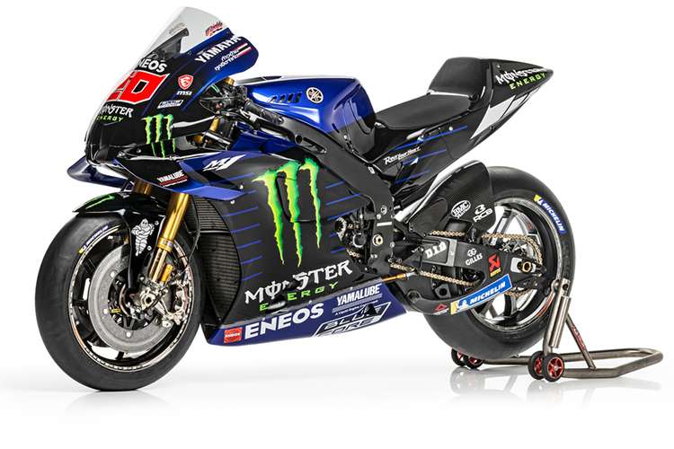 In diesem Design wurde die neue 2022-Werks-Yamaha heute vorgestellt 