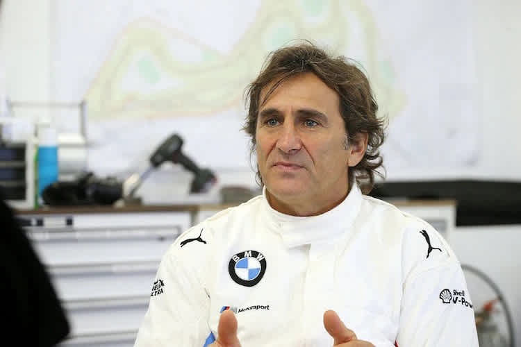 Alex Zanardi mit seiner Frau Daniela