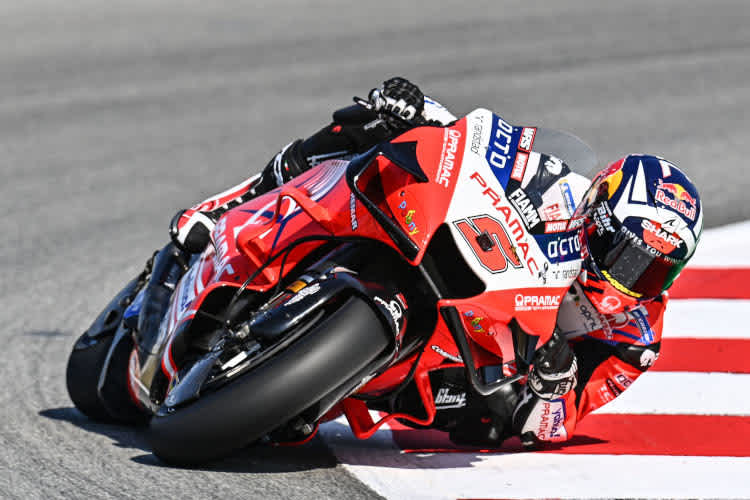Johann Zarco in Montmeló