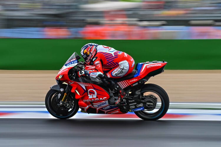 Im FP2 vorne: Johann Zarco