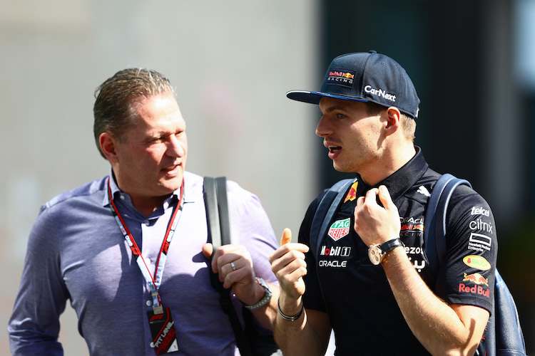 Jos und Max Verstappen