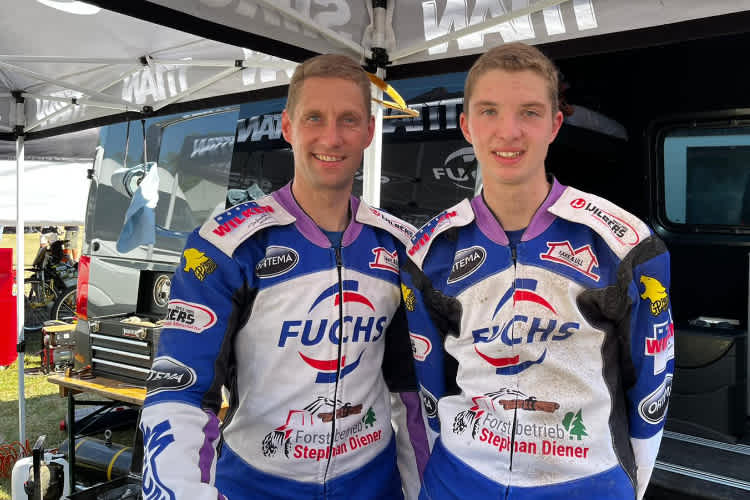 Jörg (li.) und Louis Tebbe