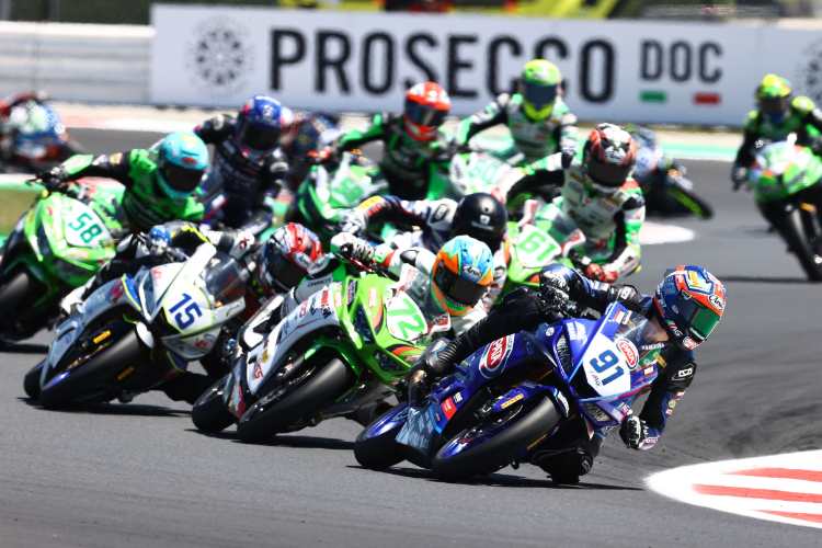 Matteo Vannucci (vorne)