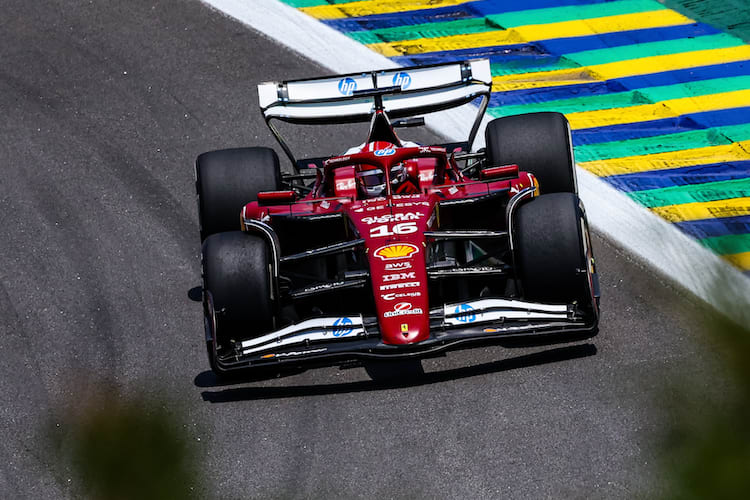 Charles Leclerc in Brasilien