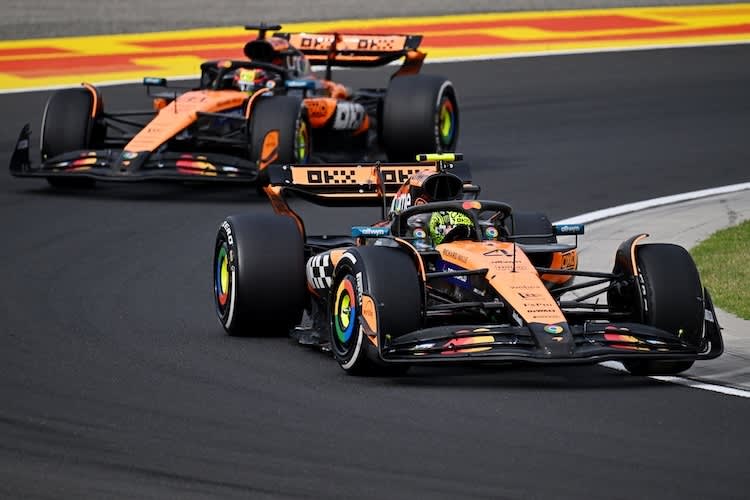 Lando Norris und Oscar Piastri