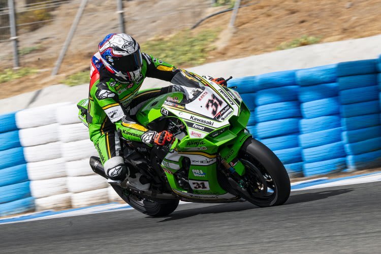 Garrett Gerloff beim Jerez-Test