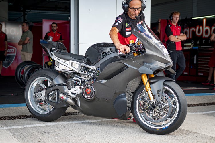 Die neue Ducati ist aus jedem Winkel ein Schmuckstück
