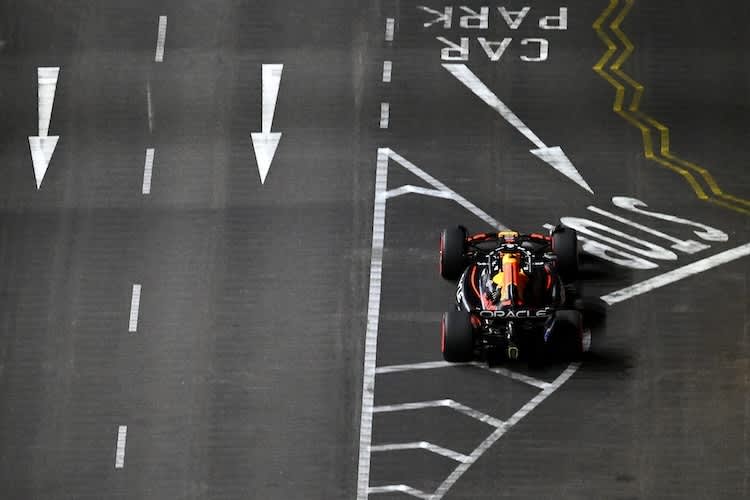 Max Verstappen in Singapur