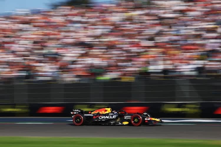 Max Verstappen im Mexiko