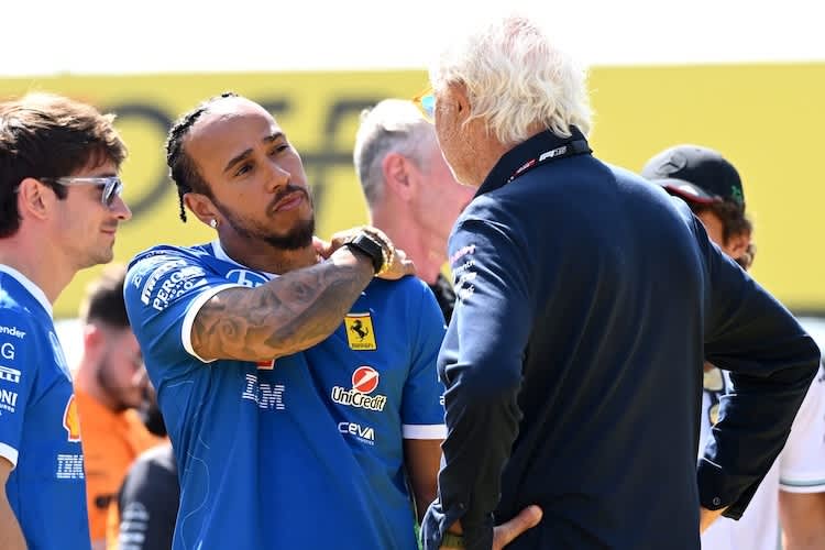 Lewis Hamilton und Flavio Briatore