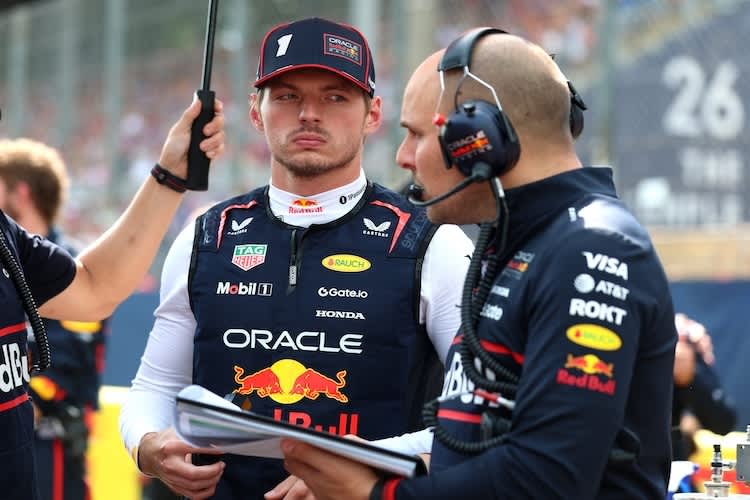 Max Verstappen und Gianpiero Lambiase