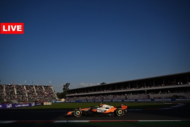 Lando Norris in Mexiko