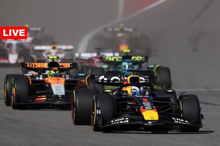 Max Verstappen vor Lando Norris