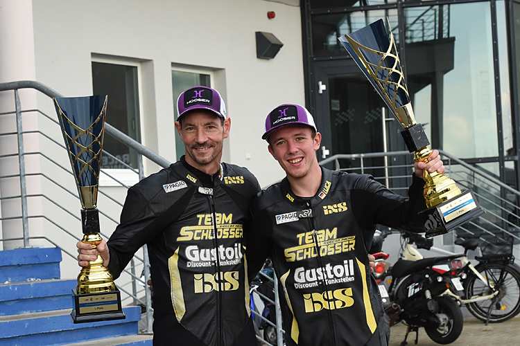 Ein Bild von Markus Schlosser (li.) und Luca Schmidt aus besseren Zeiten