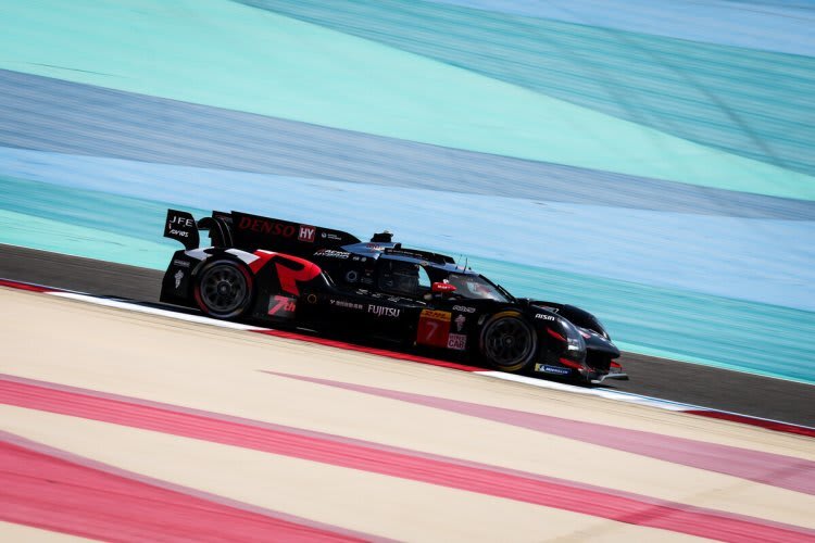 Der Toyota GR010 Hybrid in Bahrain