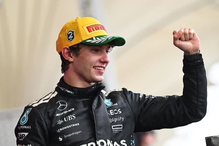 Kimi Antonelli ist zuversichtlich, was seine Siegchancen in diesem Jahr angeht