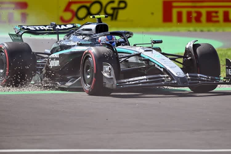 Kimi Antonelli mache zu viele Fehler, monierte Teamchef Toto Wolff in Monza