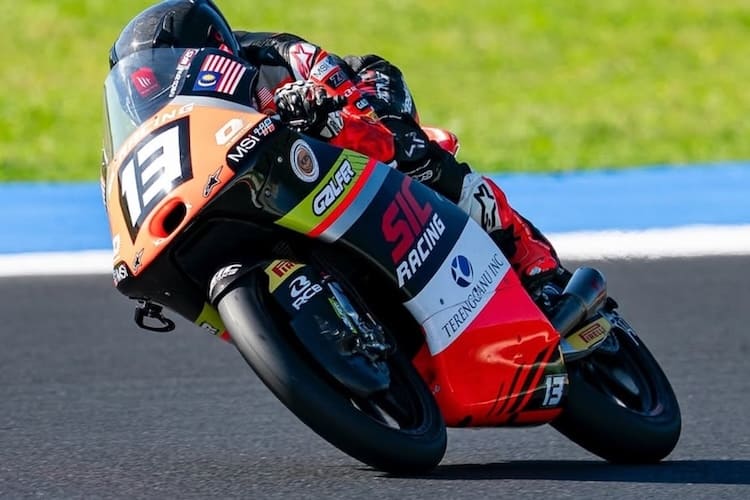 Startet bereits unter MSi-Flagge in der Junioren-WM: Hakim Danish