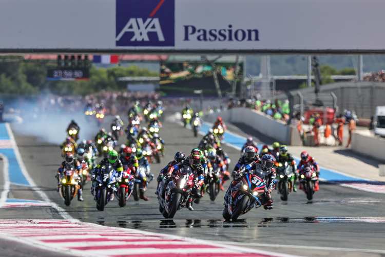 Das WM-Finale in Le Castellet läuft