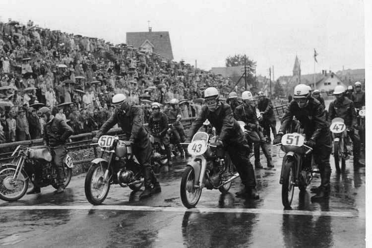Das legendäre Schwenninger Hammerstatt-Rennen wurde vier Mal in den 1950er Jahren ausgetragen, erstmals vor genau 75 Jahren im September 1950
